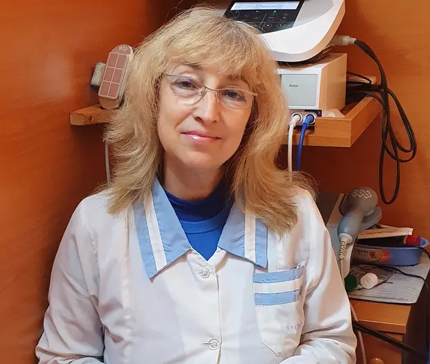 д-р Диана Углешова, физиотерапевт в гр. Хасково